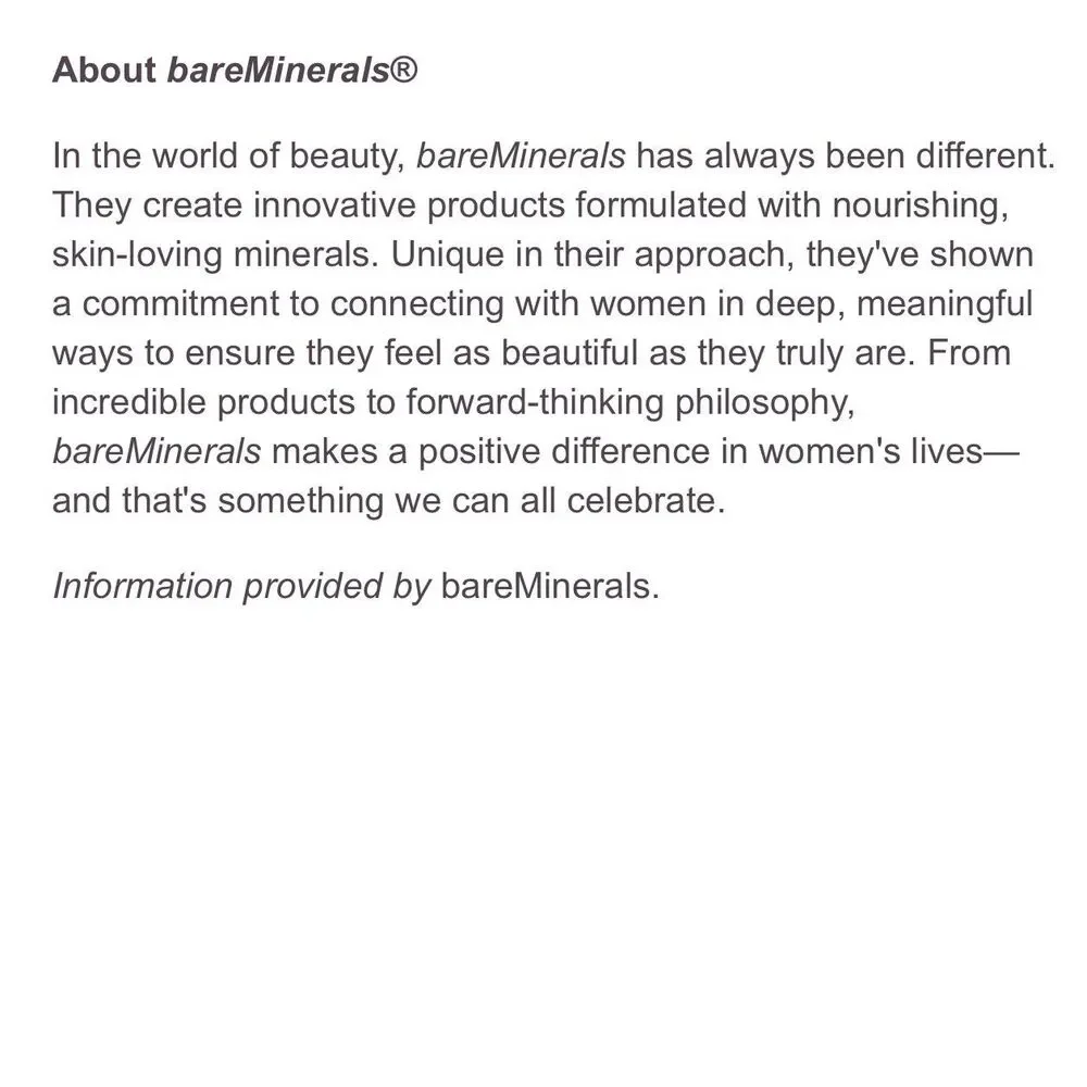 bareMinerals Original Pressed Mineral Veil Translucent with Finisher Brush New